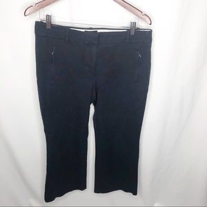 J crew black label teddie blue pants 8